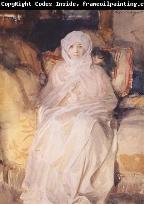 John Singer Sargent Mrs.Gardner in White (mk18)